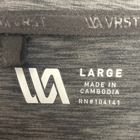 VRST Black Hoodie, Mens L - Picture 4 of 6